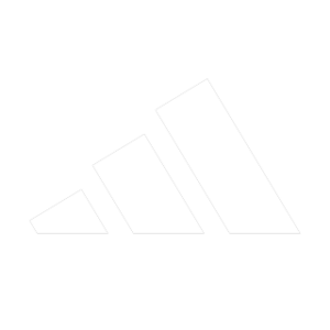 adidas logo white